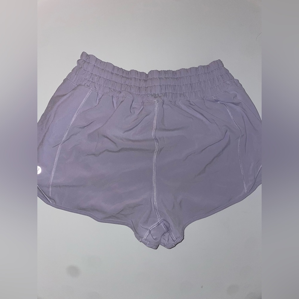 Lavender high waisted Hotty hot shorts
